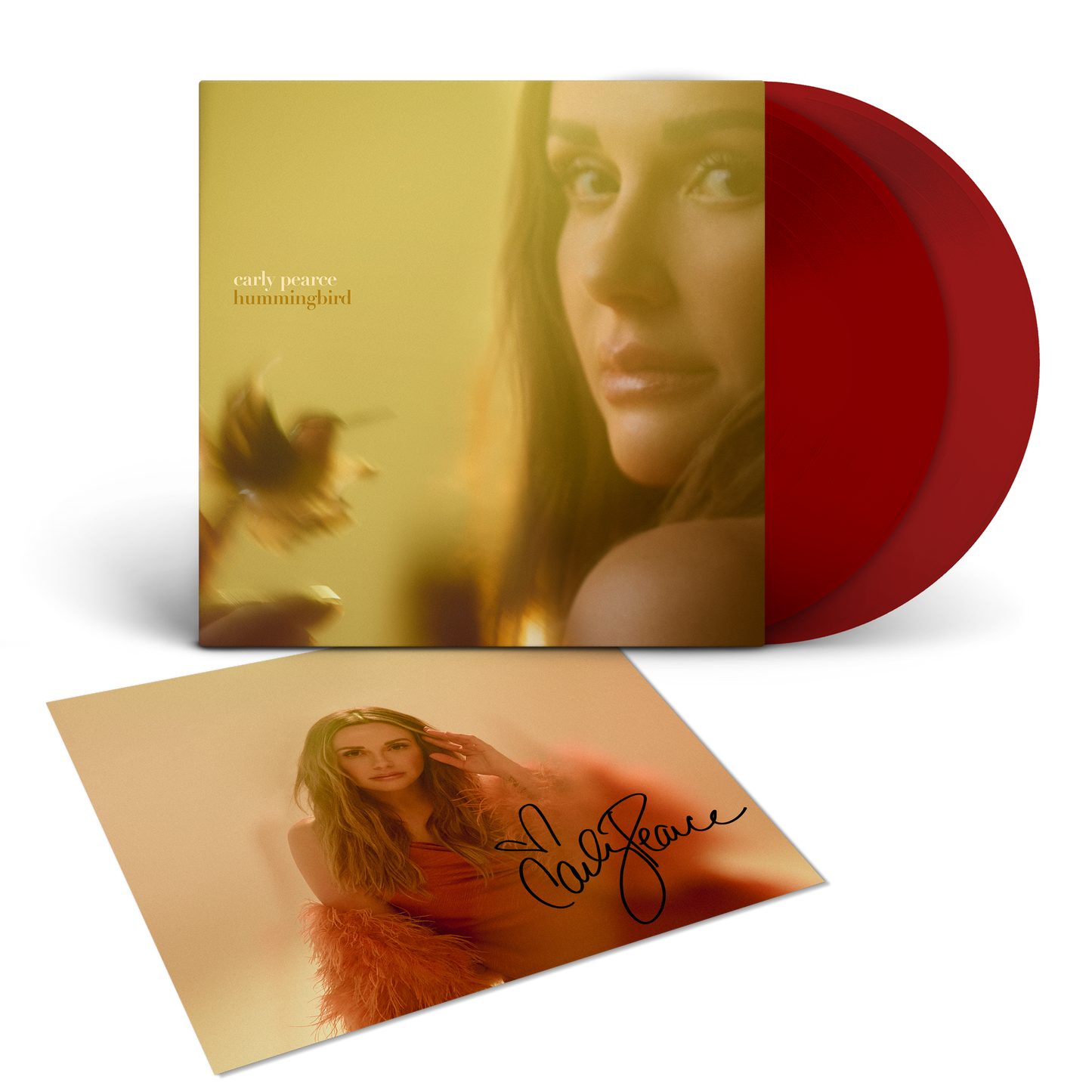 SIGNED hummingbird ruby exclusive LP + signed art print