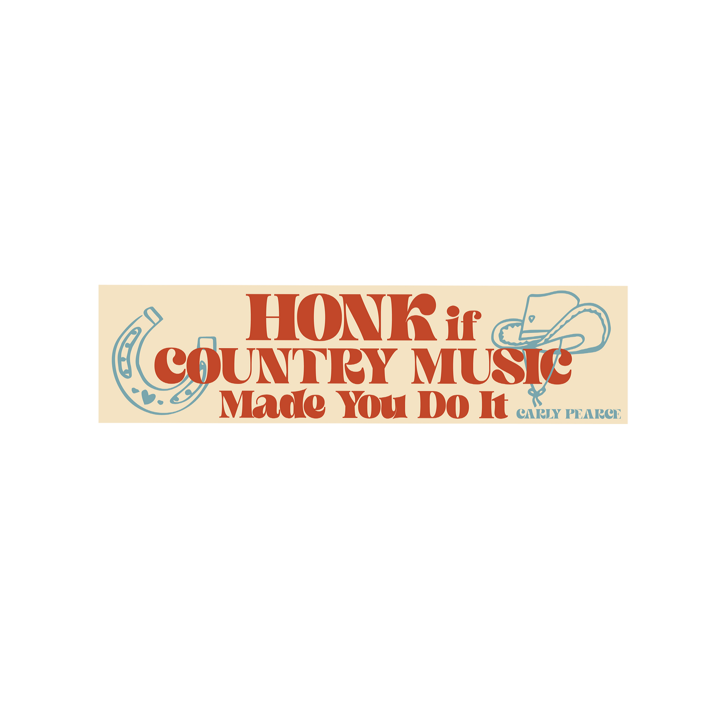 Country Music Bumper Sticker