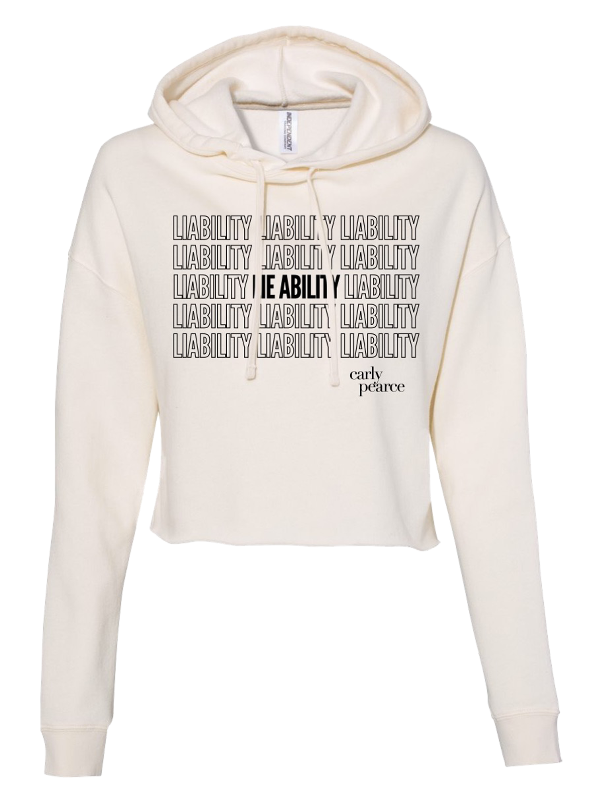 Liability Cropped Hoodie