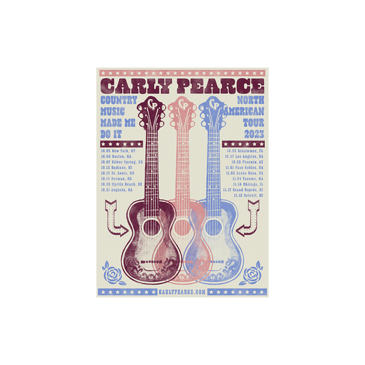 2023 North American Tour Poster