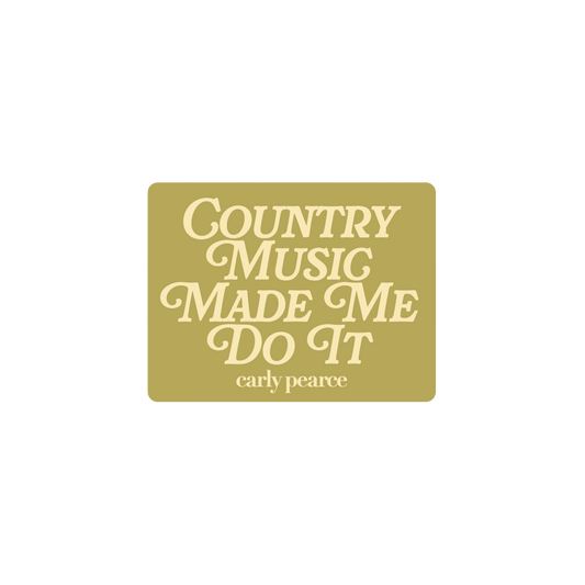 Country Music Sticker