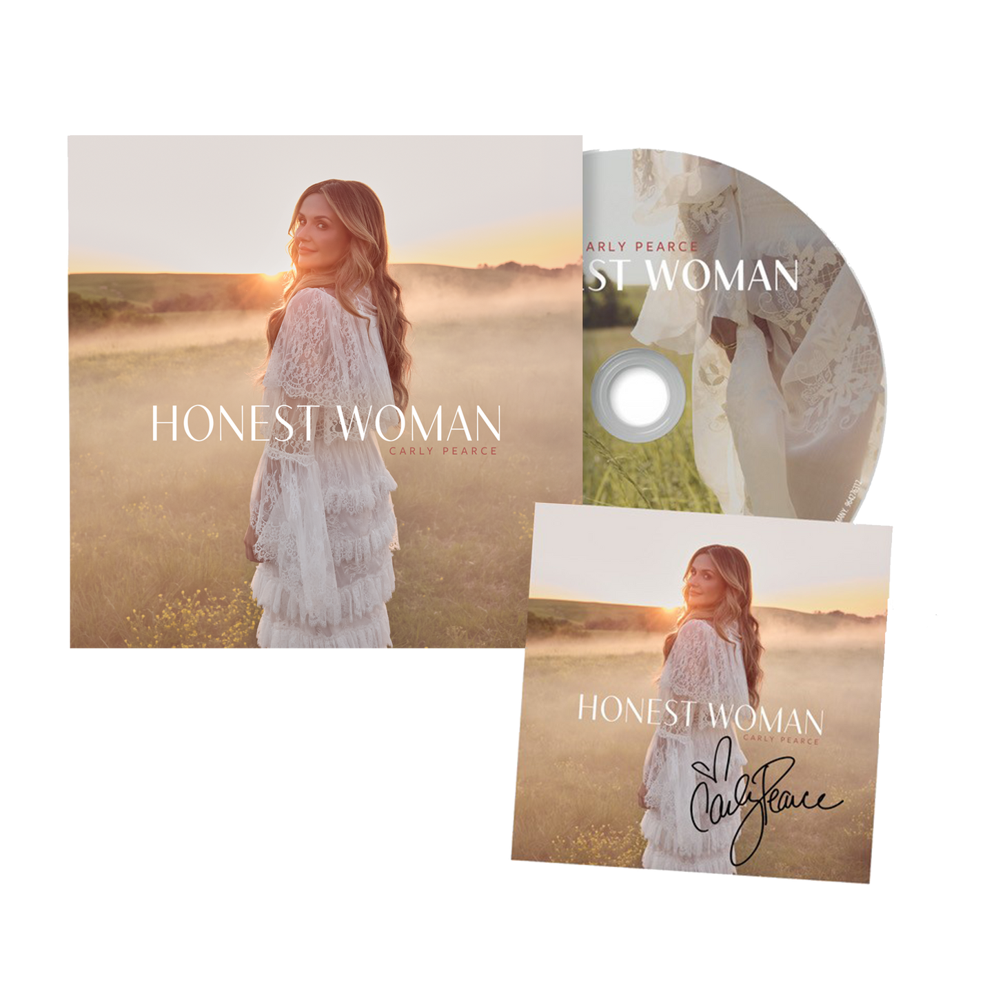 Honest Woman CD + Signed Art Card