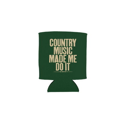 Country Music Koozie - Green