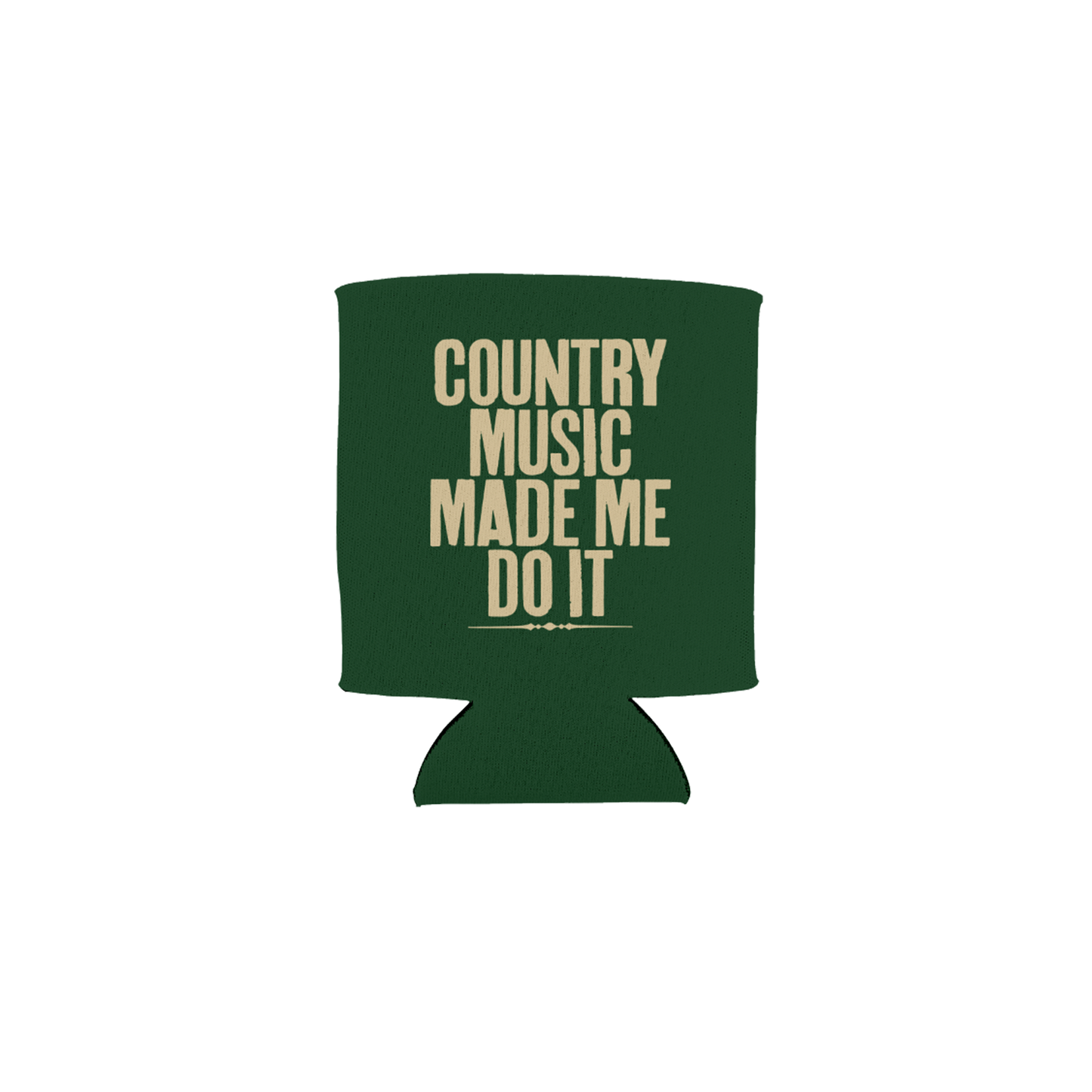 Country Music Koozie - Green