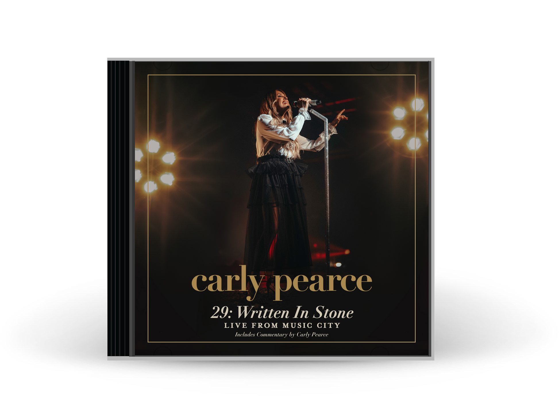 29: Written In Stone (Live From Music City) - CD – Carly Pearce
