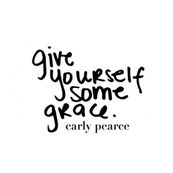Give yourself some grace sticker Carly Pearce